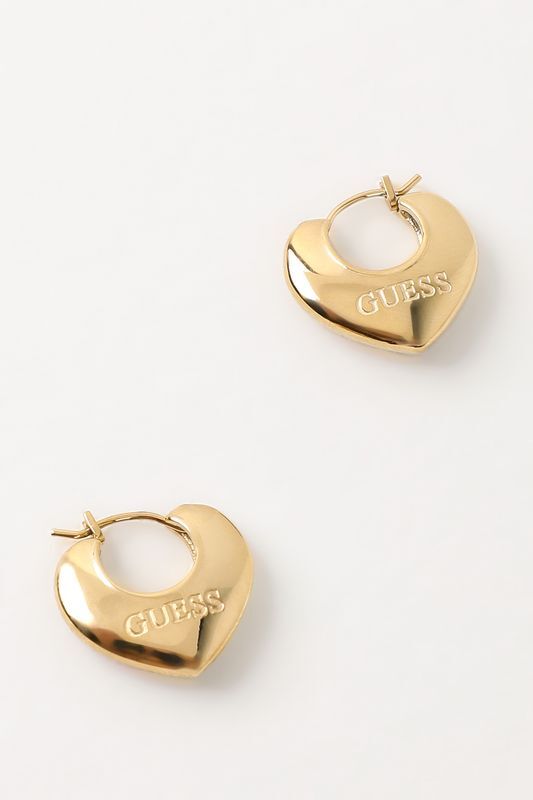 Серьги с логотипом Guess
