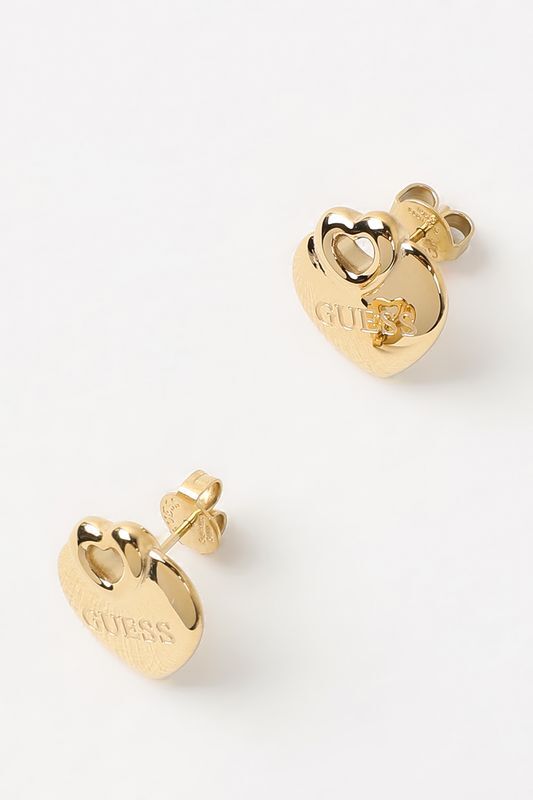 Серьги-пусеты с логотипом Guess