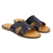 Женские сланцы Clarks, черные фото 1