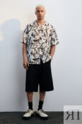 Рубашка oversize с принтом-граффити befree 4680704802276 фото 5
