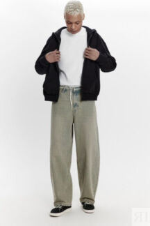 Джинсы baggy fit широкие со стиркой befree
