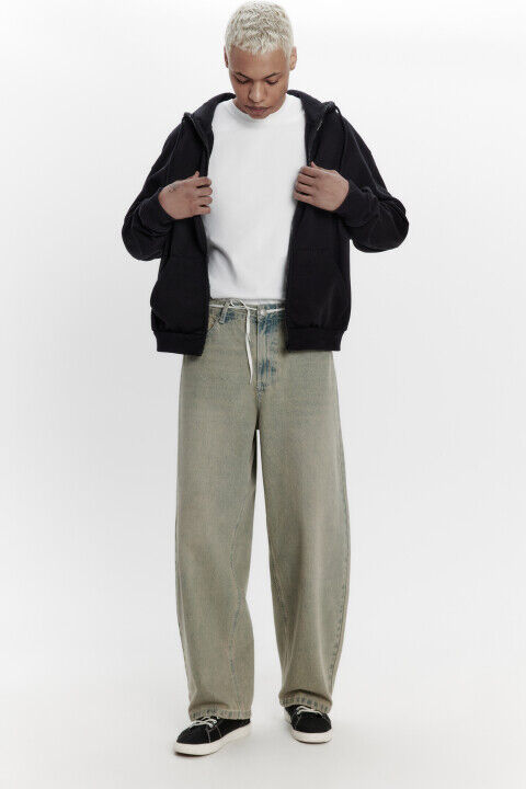 Джинсы baggy fit широкие со стиркой befree 4680704773422 фото 1