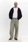 Джинсы baggy fit широкие со стиркой befree 4680704773422 фото 4