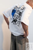 Футболка oversize с принтом в стиле граффити befree 4680704818772 фото 1