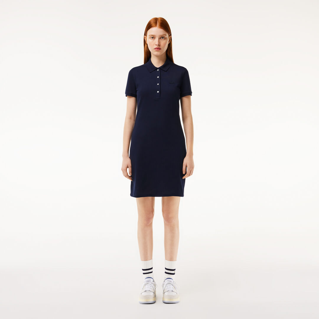 Платье-поло Lacoste из особого хлопка Piqué SLIM FIT фото 1