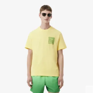 Мужская футболка Lacoste  из органического хлопка