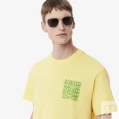 Мужская футболка Lacoste  из органического хлопка фото 3