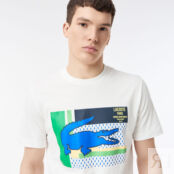 Мужская хлопковая футболка Lacoste фото 3