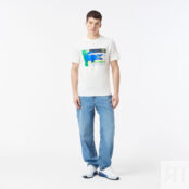 Мужская хлопковая футболка Lacoste фото 5