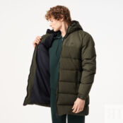 Мужской стёганый пуховик Lacoste с капюшоном фото 5