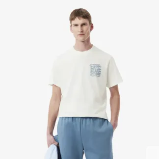 Мужская футболка Lacoste  из органического хлопка