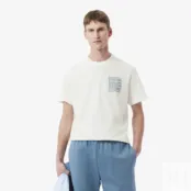 Мужская футболка Lacoste  из органического хлопка фото 1