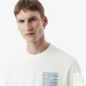 Мужская футболка Lacoste  из органического хлопка фото 3