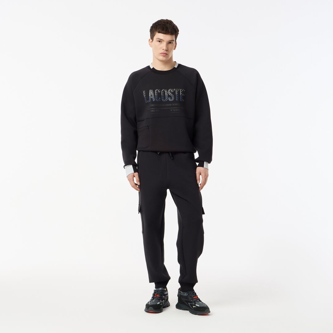 Мужские спортивные брюки Lacoste из эластичного хлопка фото 1