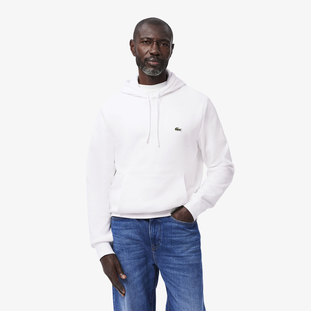 Мужская толстовка Lacoste Classic Fit с флисом фото 1
