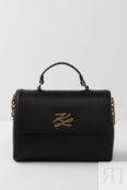 Сумка сэтчел кожаная Autograph Karl Lagerfeld фото 2