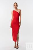 Платье асимметричного кроя с разрезом Fashion Rebels фото 1