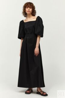 Платье хлопковое с пышным рукавом Fashion Rebels