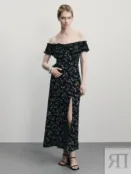 Платье миди с цветочным принтом Zarina ZR2506022913-229 фото 1