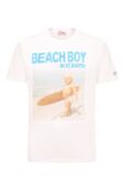 Хлопковая футболка MC2 Saint Barth STBM/TSHIRT MAN/00089D фото 1