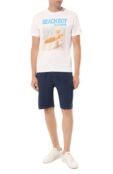 Хлопковая футболка MC2 Saint Barth STBM/TSHIRT MAN/00089D фото 2