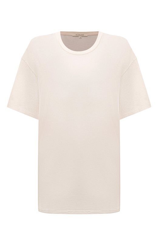 Хлопковая футболка SLVRLAKE T0VT100PNATW/NATWHT фото 1