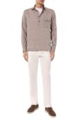 Хлопковые брюки Corneliani 934B01-9314517 фото 2