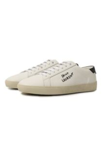 Кожаные кеды Court Classic SL/06 Saint Laurent