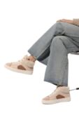 Кожаные кеды Santoni WBGT61093PNNPSQ5 фото 3
