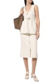 Хлопковая юбка Jil Sander фото 2