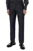 Брюки из хлопка и льна Stefano Ricci MFT41B1570/T205BL фото 3
