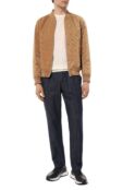 Брюки из хлопка и льна Stefano Ricci MFT41B2110/T205BL фото 2