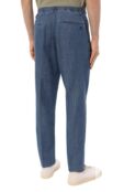Брюки из хлопка и льна Stefano Ricci MFT41B3110/T205BL фото 4