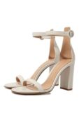 Кожаные босоножки Gaeta Gianvito Rossi G61712.95RIC.NAPBIAN фото 1