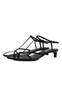 Кожаные босоножки Jil Sander
