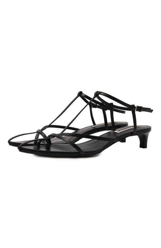 Кожаные босоножки Jil Sander J15WP0129/P6521 фото 1