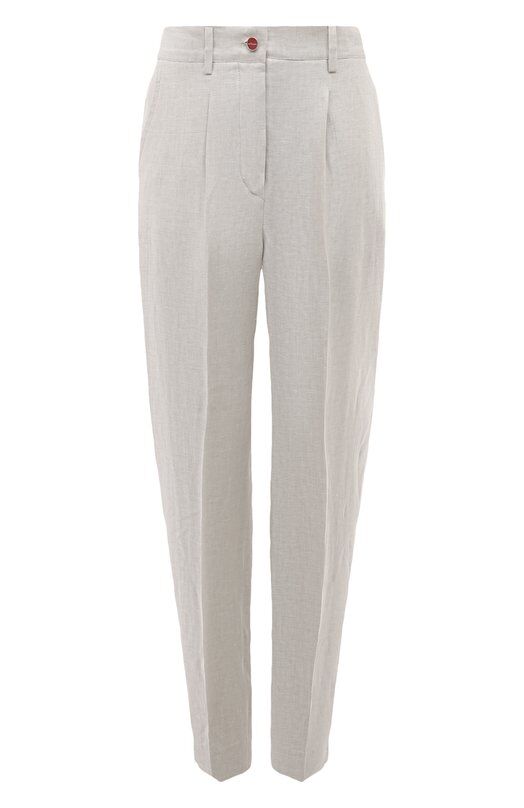 Льняные брюки Kiton фото 1