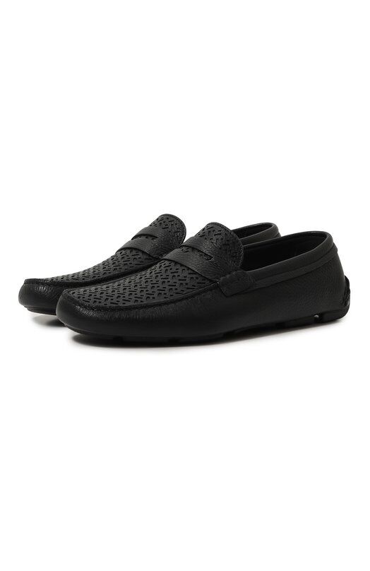 Кожаные мокасины Giorgio Armani X2B124/XR126 фото 1