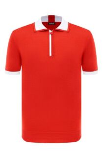 Хлопковое поло Kiton