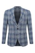 Пиджак из хлопка и льна Sartoria Latorre EF74/QF0893 фото 1