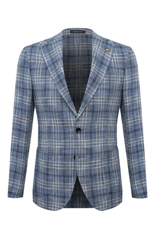 Пиджак из хлопка и льна Sartoria Latorre EF74/QF0893 фото 1