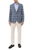 Пиджак из хлопка и льна Sartoria Latorre EF74/QF0893 фото 2