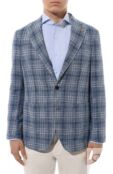 Пиджак из хлопка и льна Sartoria Latorre EF74/QF0893 фото 4
