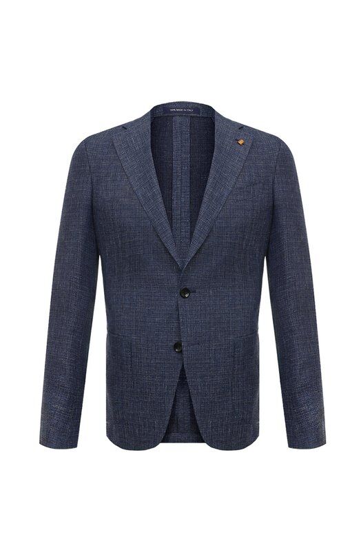 Пиджак из шерсти и льна Sartoria Latorre EF74/UF1253 фото 1