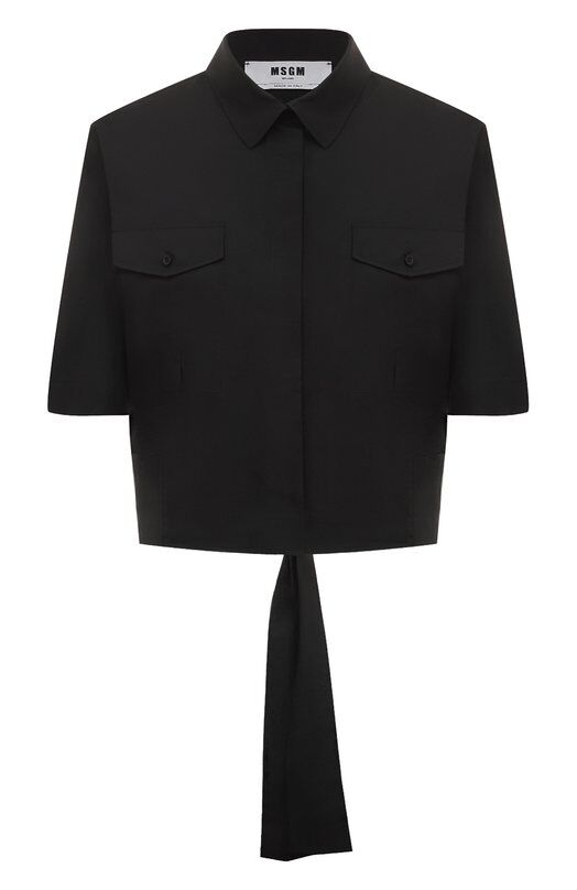 Хлопковая рубашка MSGM фото 1