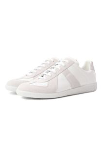 Кожаные кеды Replica Maison Margiela