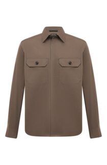 Хлопковая рубашка Zegna