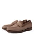 Замшевые пенни-лоферы Hill Santoni MCHG18750PC6SSG5E82 фото 1