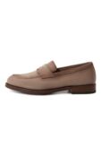 Замшевые пенни-лоферы Hill Santoni MCHG18750PC6SSG5E82 фото 4