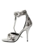 Кожаные босоножки Cagole 110 Balenciaga 743057/WBDK3 фото 5